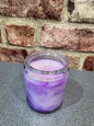 Lavender Marble Candle